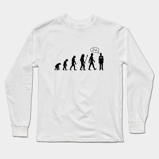 Sheldon: Homo Novus Long Sleeve T-Shirt by Cattoc_C